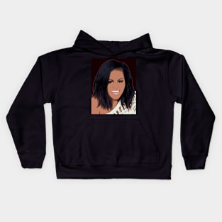 michelle obama Kids Hoodie